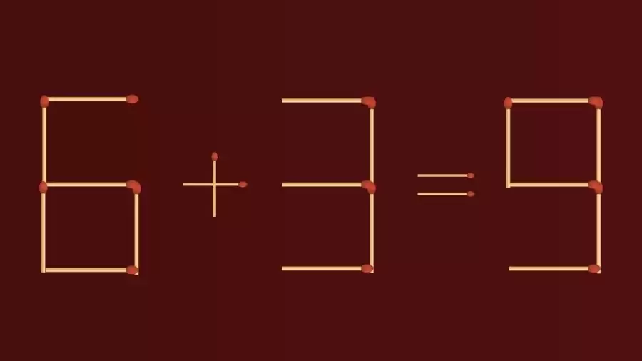 Casse-tête : pouvez-vous déplacer 1 allumette pour corriger l'équation en 30 secondes ?  Casse-tête mathématique