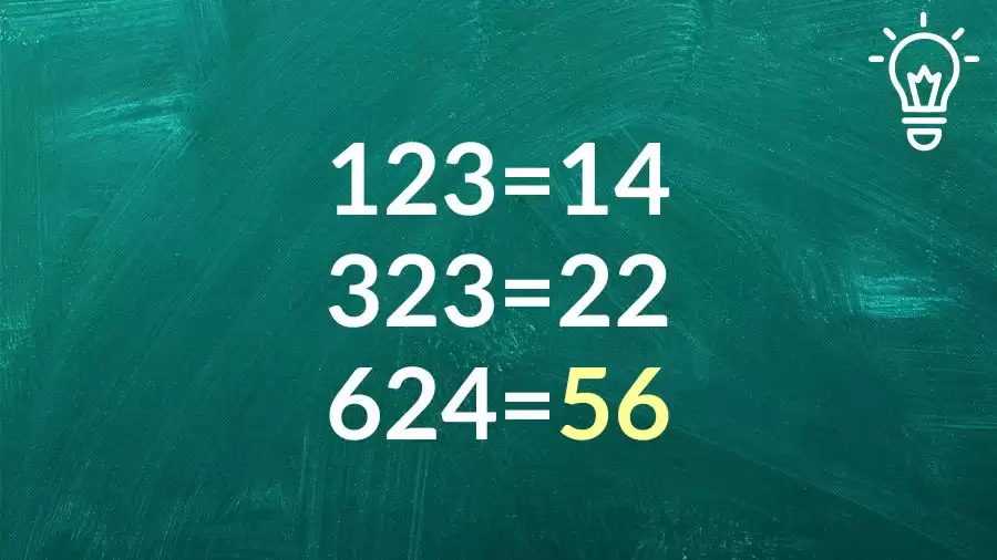 Test mathématique de casse-tête : si 123=14, 323=22, 624= ?