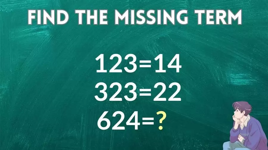 Test mathématique de casse-tête : si 123=14, 323=22, 624= ?